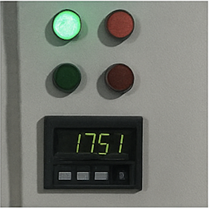Panel de control industrial