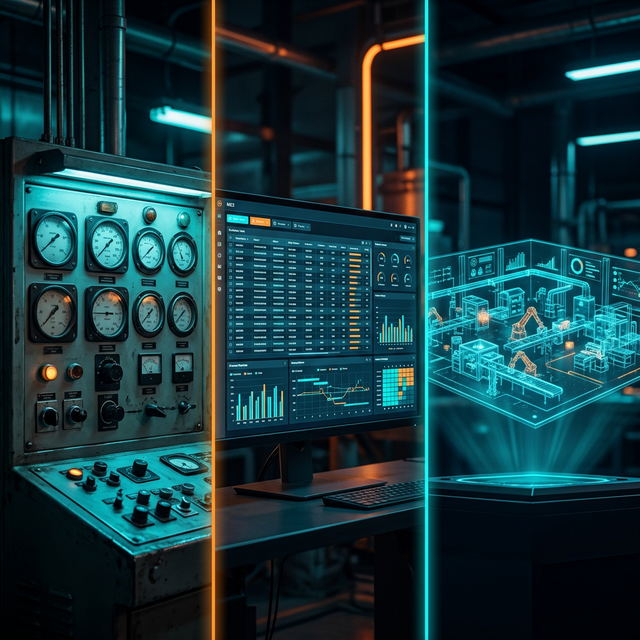 Digital Twin vs SCADA vs MES: ¿Cuál Necesita tu Planta?